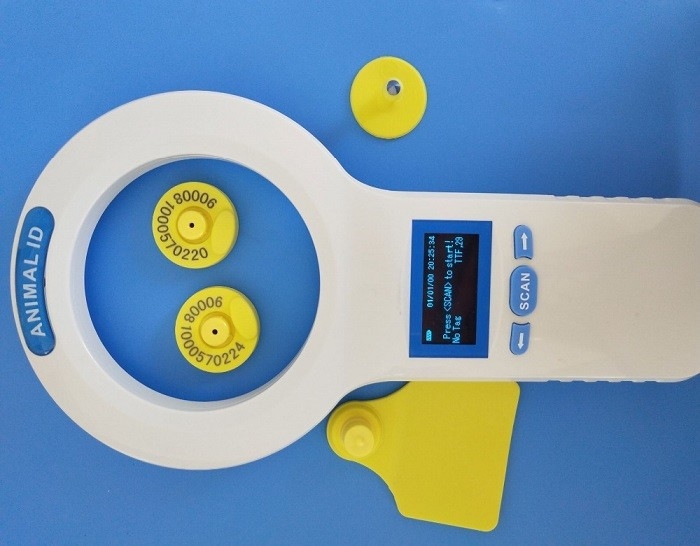 ISO11784/85 Συμφωνητικός σαρωτής μικροτσίπ RFID για ταυτοποίηση ζώων