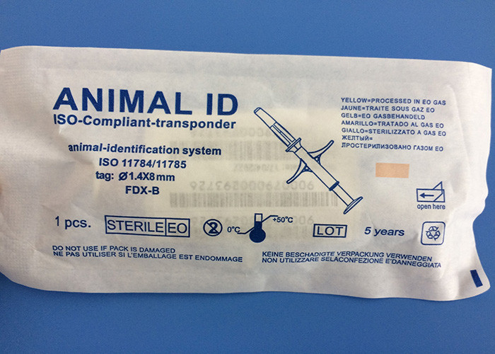 Επαγγελματικό μίνι ζωικό μικροτσίπ ταυτότητας με τη μίας χρήσης σύριγγα, ISO εγκεκριμένος