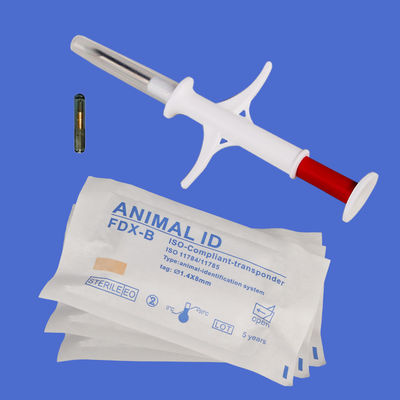 ICAR πιστοποιημένο 1.4×8mm Animal ID Microchip Implant - Ενέσιμη συσκευή παρακολούθησης κατοικίδιων ζώων Transponder Βιοσυμβατό γυάλινο ενσωματωμένο σήμα RFID για δια βίου ταυτοποίηση κατοικίδιων ζώων και κτηνιατρική χρήση